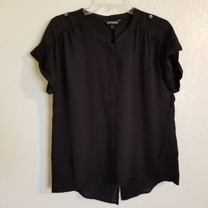 Express black blouse size S/P